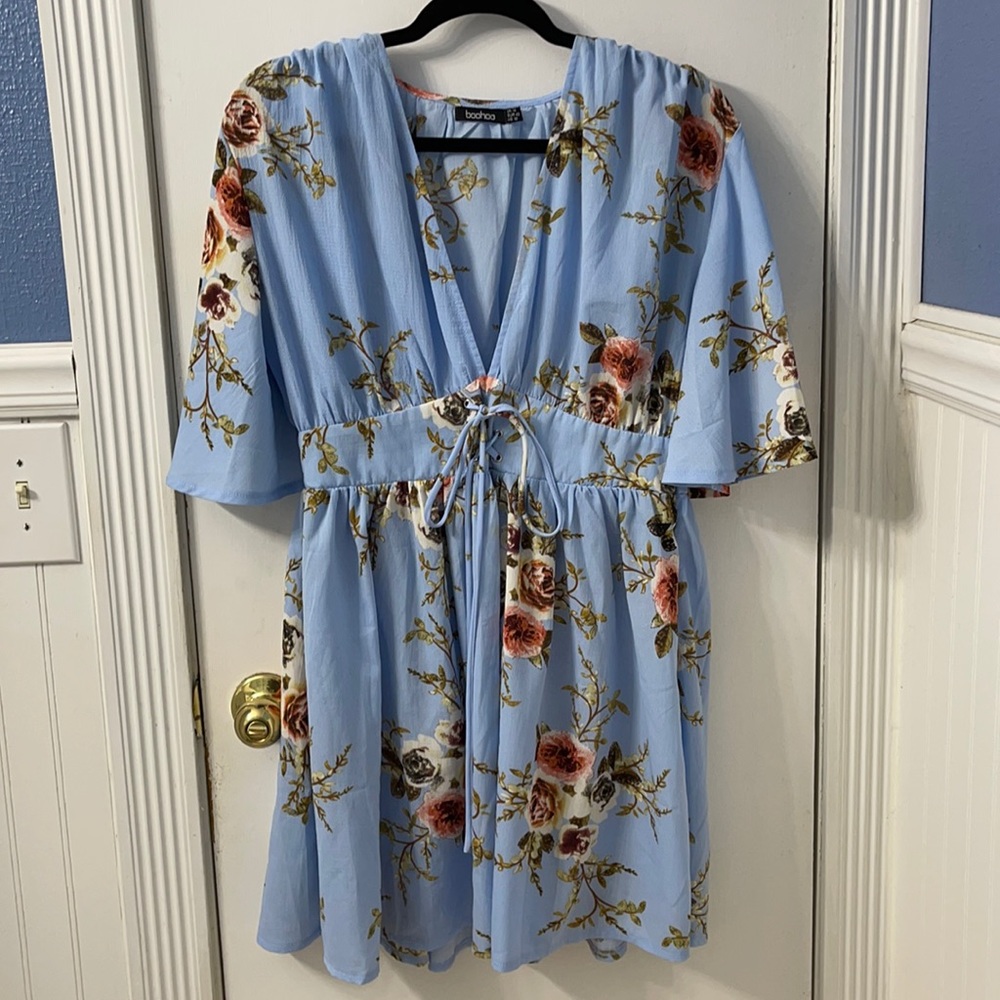 Boohoo floral dress